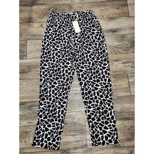 Julia Super Soft High Fashion Animal Print Pants NWT Cheetah Leopard extra large